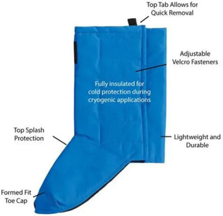 Heathrow Scientific CPGR Cryo-Gaiters™ on a white background