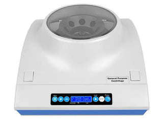 Heathrow Scientific General Purpose Centrifuge with digital display on a white background