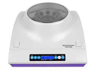 Heathrow Scientific General Purpose Centrifuge with digital display on a white background
