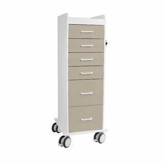 TrippNT 510XX, TL 6D Cart – Tall Slender 6 Drawer Medical Storage Cart