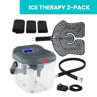 Vive Health RHB1049PAK2 Ice Therapy Machine (2 Pack) Cold Therapy Pain Relief