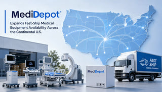 MediDepot fast-ship medical equipment availability across the continental United States