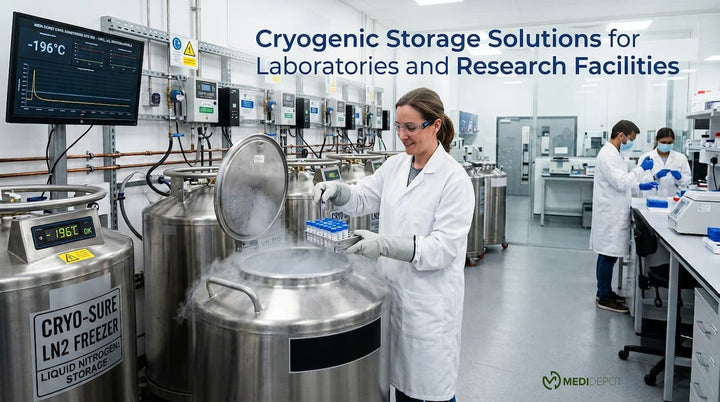 MediDepot Highlights Cryogenic Storage Solutions for Laboratories and Research Facilities