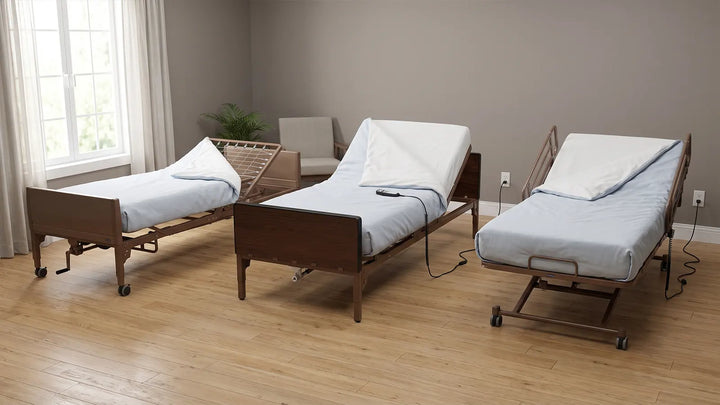 homecare-hospital-beds-semi-electric-full-electric-comparison