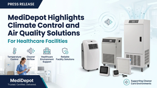 MediDepot climate control and air quality solutions for healthcare facilities