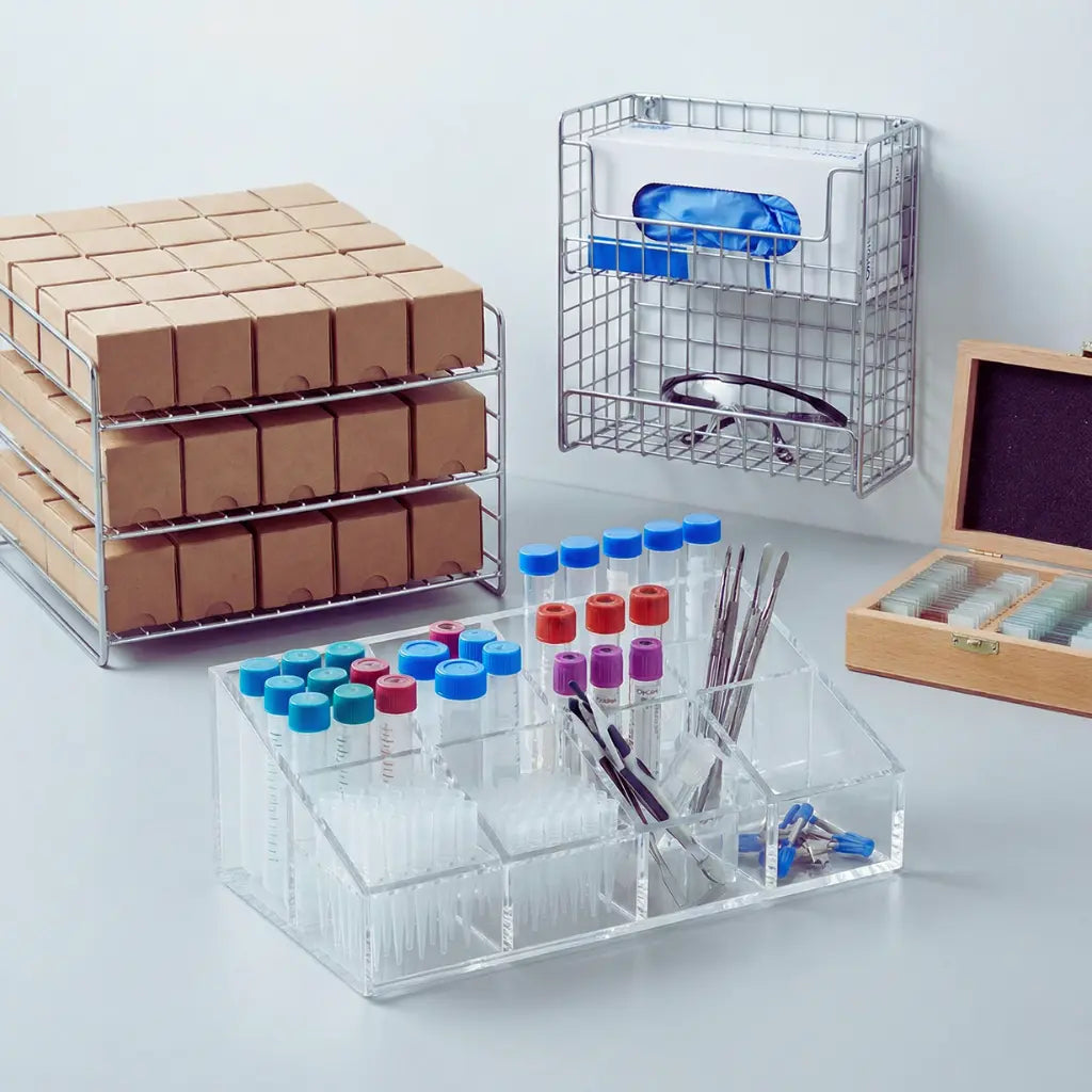Lab Storage & Organization | Racks, Boxes & Dispensers