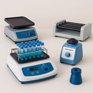 Laboratory Shakers & Mixers: Orbital, Vortex, Rockers & Tube Rollers