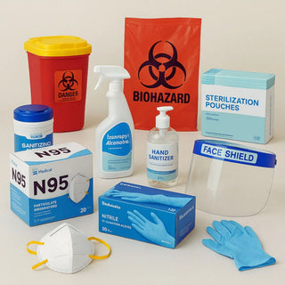 Medical Supplies & Consumables:Personal Protective Equipment (PPE), Sterilization & Disinfection, Waste Management & Sharps Disposal