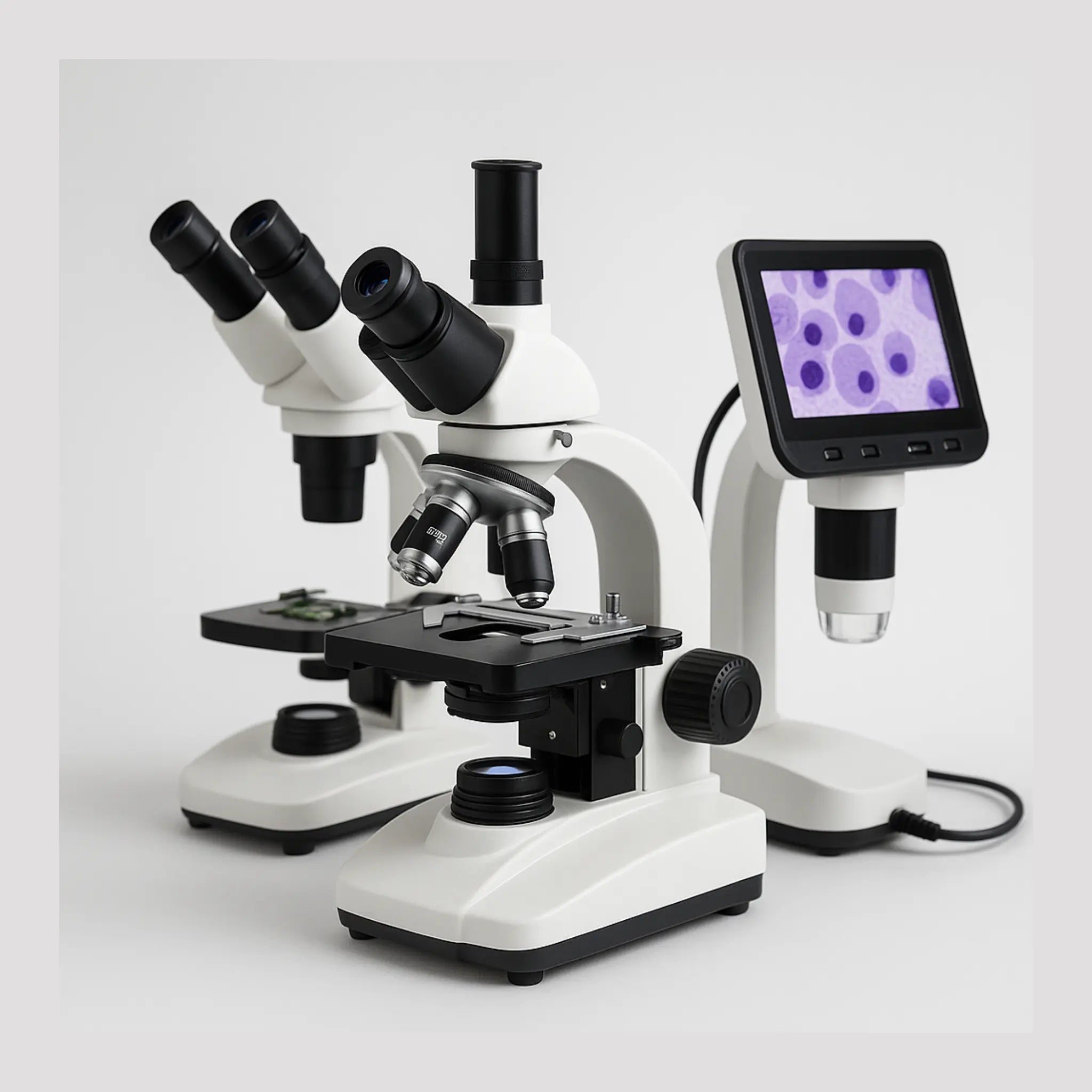 Microscopes: Compound, Stereo & Digital