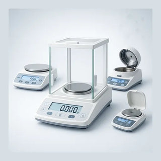 Laboratory balances and scales lineup including analytical, precision, micro and high-capacity models