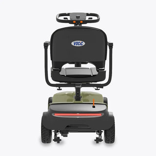 VOCIC D52 GlideTech Foldable Mobility Scooter, 300 lbs Weight Capacity, 15.2"-17.6" Seat Width