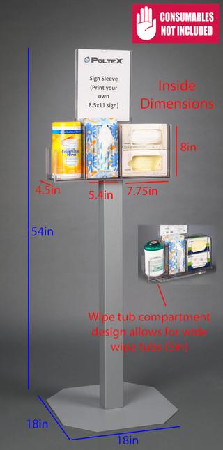 Poltex Respiratory Hygiene Station U