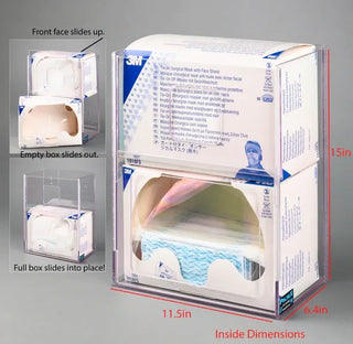 Poltex Face Mask w/Shield Holder 1818FS-2 Visual Management