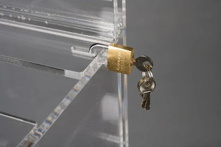 Poltex Deco Wall Mount Locking Sanitizing Station with Sign Sleeve