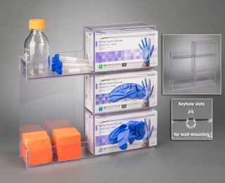 Poltex Glove Box Holder w/Shelf-3 box