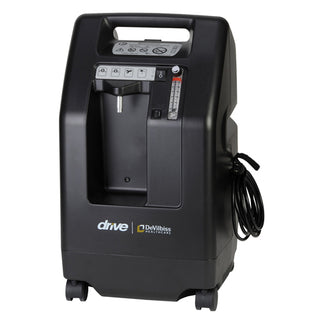 Drive Medical 525DS DeVilbiss 5 Liter Oxygen Concentrator on a white background