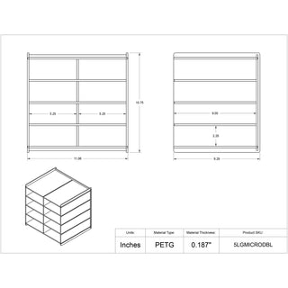 Poltex Small Microtube Rack Holder-8 Position