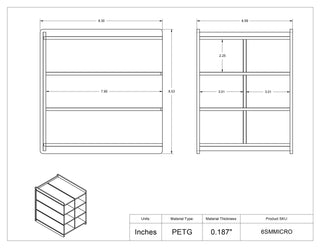 Poltex Small Microtube Rack Holder-8 Position