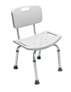 Lumex, 7921A-4, Platinum Collection Bath Seat with Backrest, (Case of 4)-1