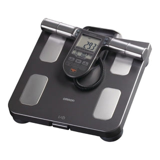 Total Body Composition Analyzer Stand On OMRON® LCD Display 330 lbs. Black / Silver (EA)