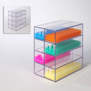Poltex 5LGMICRO Small Microtube Rack Holder-8 Position