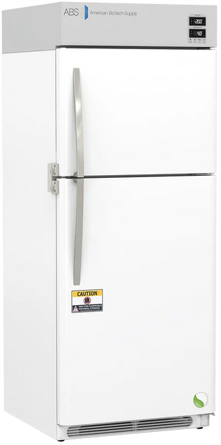 ABS ABT-HC-RFC-16A 31" Upright Refrigerator/Freezer with a glass door on a white background