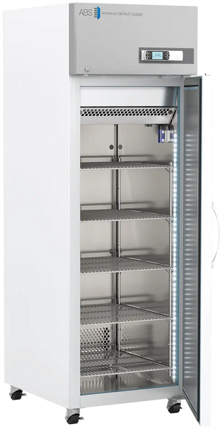 ABS ABT-HC-SPL-23 26.875" Premium Upright Laboratory Refrigerator, Solid Door