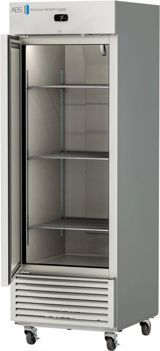 ABS ABT-HC-SSF-25-LH 27.625" Premier Upright Laboratory Freezer, Left Hinged, Stainless Steel