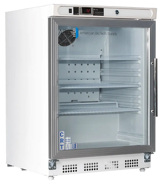 ABS CRT-ABT-HC-UCBI-0404G-LH Undercounter Controlled Room Temperature Cabinet