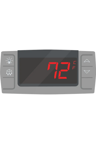 ABS CRT-ABT-HC-UCBI-0404 Undercounter Controlled Room Temperature Cabinet, Built-in