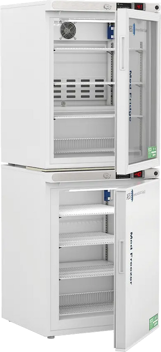 ABS PH-ABT-HC-RFC1040G 23.75" Premier Upright Pharmacy Refrigerator / Freezer Combination