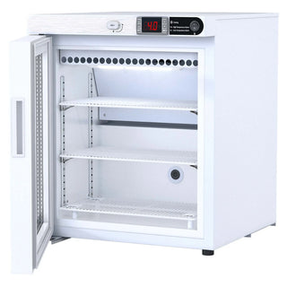 ABS PH-ABT-NSF-UCFS-0104G-LH 17.25" Countertop Vaccine Refrigerator with NSF/ANSI 456, Left Hinged