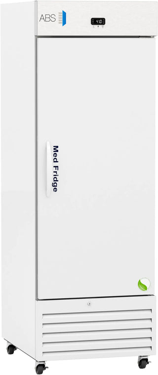 ABS Upright Pharmacy Refrigerator PH-ABT-HC-S23S with 'ABS' and 'Med Fridge' branding on a white background