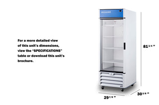 Accucold  ACR261LH 30" Wide Healthcare Refrigerator 21.34 cu.ft.-6