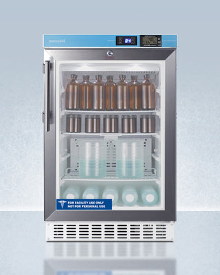 Accucold ACR46GLCAL 20" Wide Built-In Pharmacy All-Refrigerator 2.65 cu.ft.-4