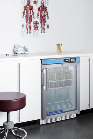 Accucold ACR46GLCAL 20" Wide Built-In Pharmacy All-Refrigerator 2.65 cu.ft.-7
