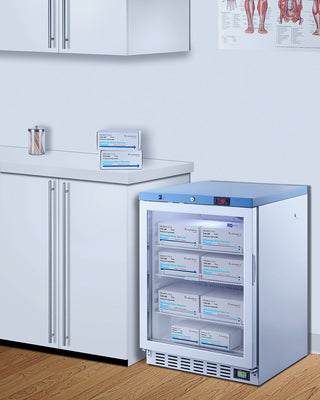 Summit ACR52GNSF456LHD 24" Wide Built-In Medical Refrigerator 3.88 cu.ft.-7