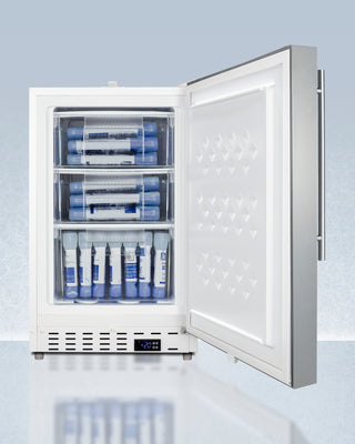 Accucold ADA305AFSSHVLHD 20" Wide Built-In Healthcare All-Freezer 2.47 cu.ft.-6