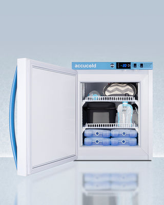 Accucold AFZ1PVMCLHD MOMCUBE Breast Milk Freezer 1.4 Cu.Ft.-3