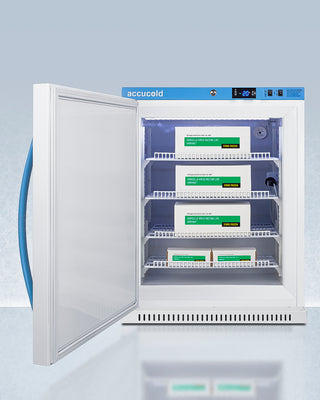 Accucold AFZ5PVBIADADL2BLHD Vaccine Freezer, ADA Height 4 Cu.Ft.-3