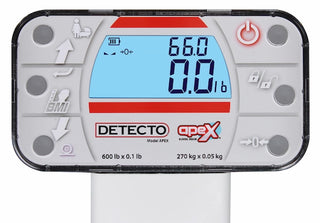 Detecto APEX Digital Clinical Scale with Mechanical Height Rod