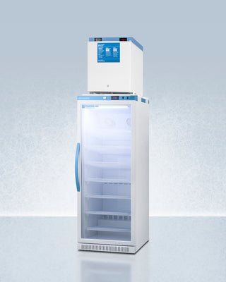 Accucold ARG12PV-FS24LSTACKMED2 24" Wide All-Refrigerator/Freezer Combination 13.4 cu.ft.-1