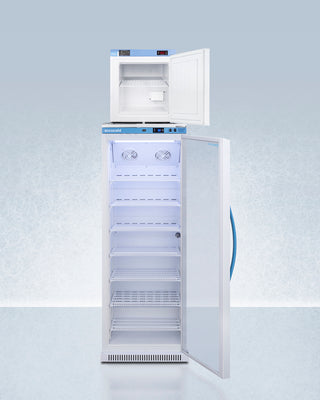 Accucold ARG12PV-FS24LSTACKMED2 24" Wide All-Refrigerator/Freezer Combination 13.4 cu.ft.-2