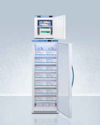 Accucold ARG12PV-FS24LSTACKMED2 24" Wide All-Refrigerator/Freezer Combination 13.4 cu.ft.-3
