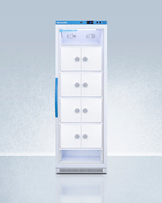 Accucold ARG15PVLOCKER Upright Vaccine Refrigerator with Interior Lockers 15 Cu.Ft.