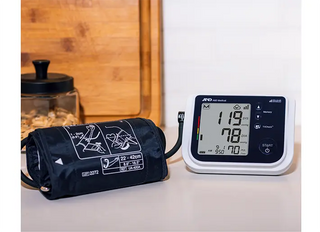 A&D Medical UA-1020CEL Cellular Blood Pressure Monitor w/ Wide Range Cuff