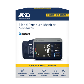 A&D Medical UA-910BLE Precision Check Pro Blood Pressure Monitor