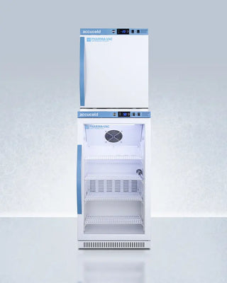 Accucold ARG31PVBIADA-AFZ1PVSTACK 20" Wide Performance Series All-Refrigerator/Freezer Combination