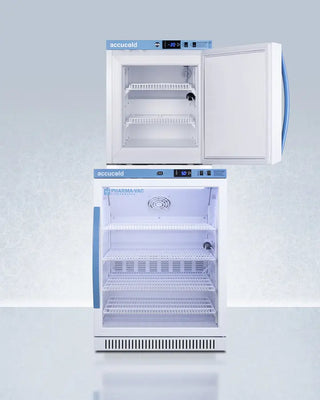 Accucold ARG6PV-AFZ1PVSTACK 24" Wide Performance Series All-Refrigerator/Freezer Combination-1
