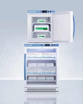 Accucold ARG6PV-AFZ1PVSTACK 24" Wide Performance Series All-Refrigerator/Freezer Combination-2